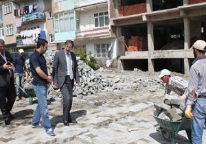 Palandöken'de altyapı yoğunlaşması